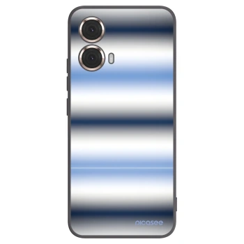 Picasee silikonový černý obal pro Motorola Moto G85 - Static Lines