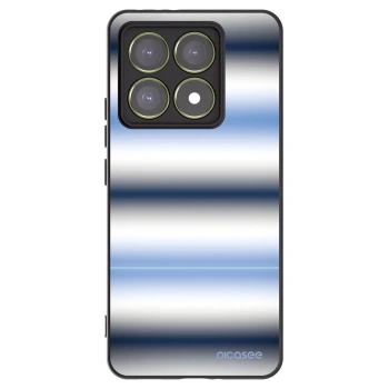 Picasee silikonový černý obal pro Xiaomi 14T - Static Lines