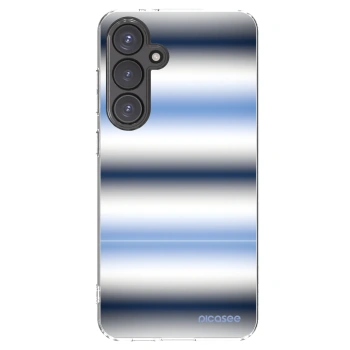 Picasee silikonový průhledný obal pro Samsung Galaxy S24 FE S721B - Static Lines