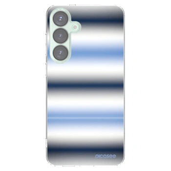 Picasee silikonový průhledný obal pro Samsung Galaxy S25+ 5G - Static Lines