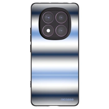 Picasee silikonový černý obal pro Xiaomi Redmi Note 14 Pro 4G - Static Lines