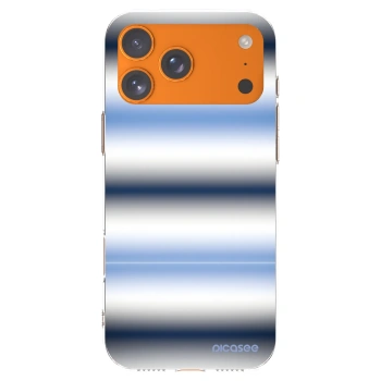 Picasee silikonový průhledný obal pro Apple iPhone 17 Pro Max - Static Lines