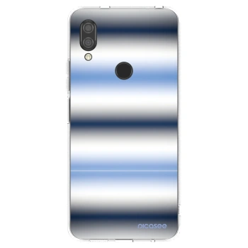 Picasee silikonový průhledný obal pro Xiaomi Redmi 7 - Static Lines