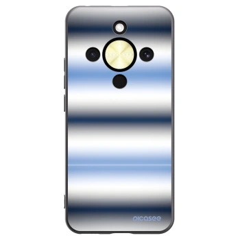 Picasee silikonový černý obal pro Honor Magic8 Lite 5G - Static Lines