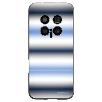 Picasee silikonový černý obal pro Honor Magic8 Pro 5G - Static Lines