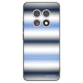 Picasee silikonový černý obal pro Xiaomi Redmi Note 15 5G - Static Lines
