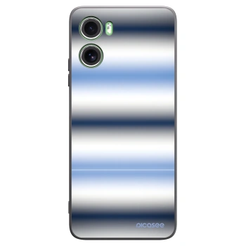 Picasee silikonový černý obal pro Motorola Moto G06 - Static Lines