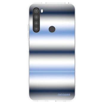 Picasee silikonový průhledný obal pro Xiaomi Redmi Note 8 - Static Lines