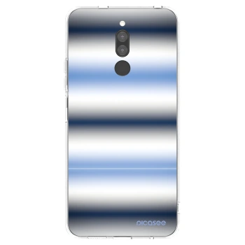 Picasee silikonový průhledný obal pro Xiaomi Redmi 8 - Static Lines