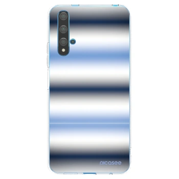 Picasee silikonový průhledný obal pro Huawei Nova 5T - Static Lines
