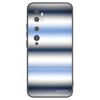 Picasee silikonový černý obal pro Xiaomi Mi Note 10 (Pro) - Static Lines
