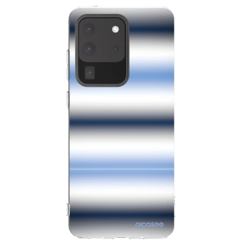 Picasee silikonový průhledný obal pro Samsung Galaxy S20 Ultra 5G G988F - Static Lines