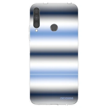 Picasee silikonový průhledný obal pro Huawei P40 Lite E - Static Lines