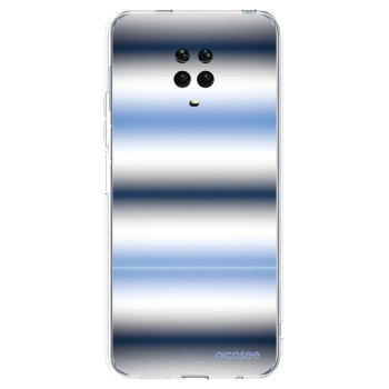Picasee silikonový průhledný obal pro Xiaomi Redmi Note 9 Pro - Static Lines