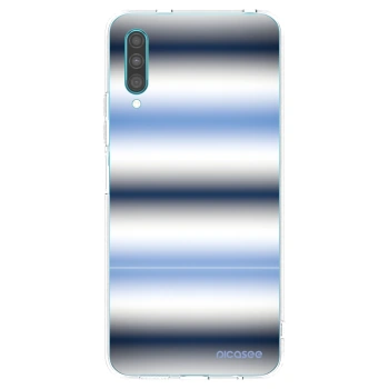 Picasee silikonový průhledný obal pro Samsung Galaxy A30s A307F - Static Lines