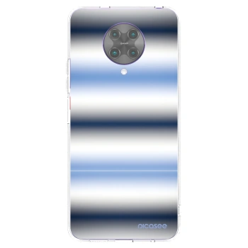 Picasee silikonový průhledný obal pro Xiaomi Poco F2 Pro - Static Lines