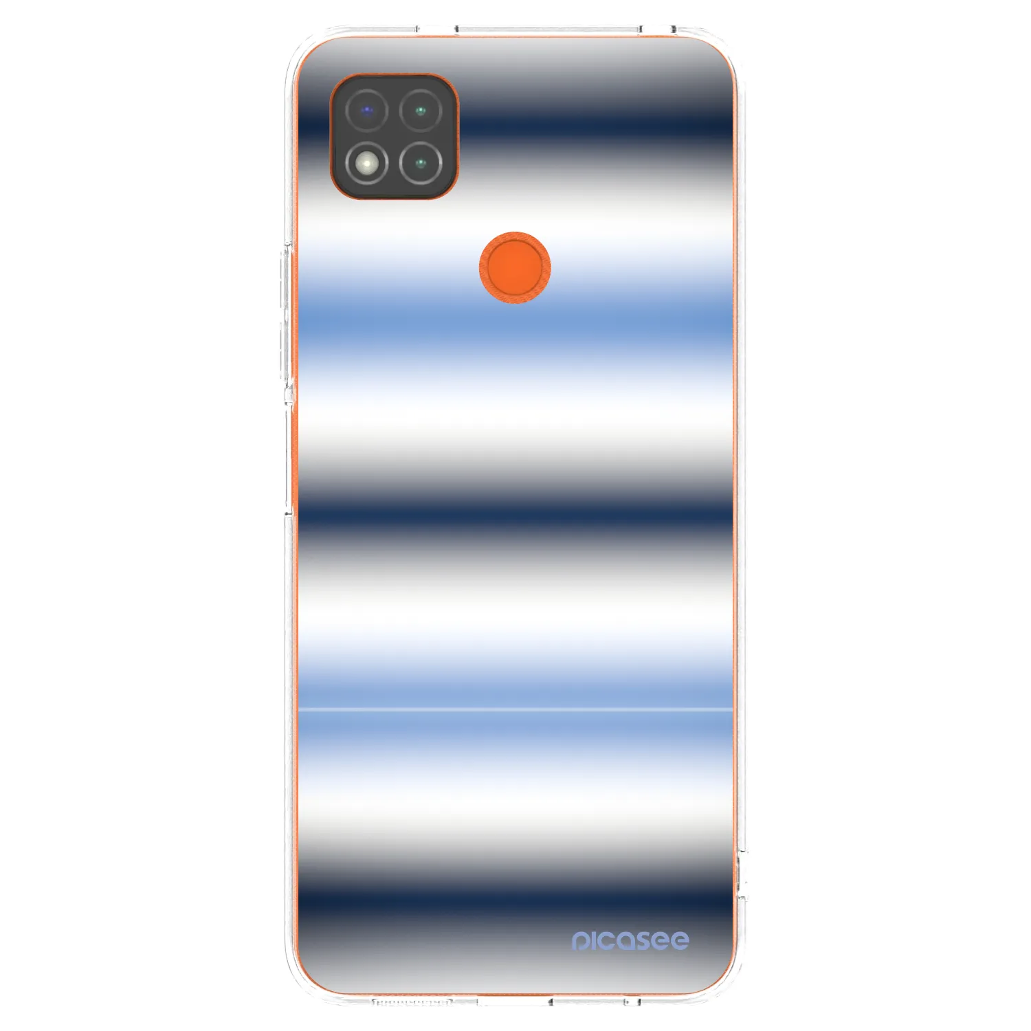 Picasee silikonový průhledný obal pro Xiaomi Redmi 9C - Static Lines
