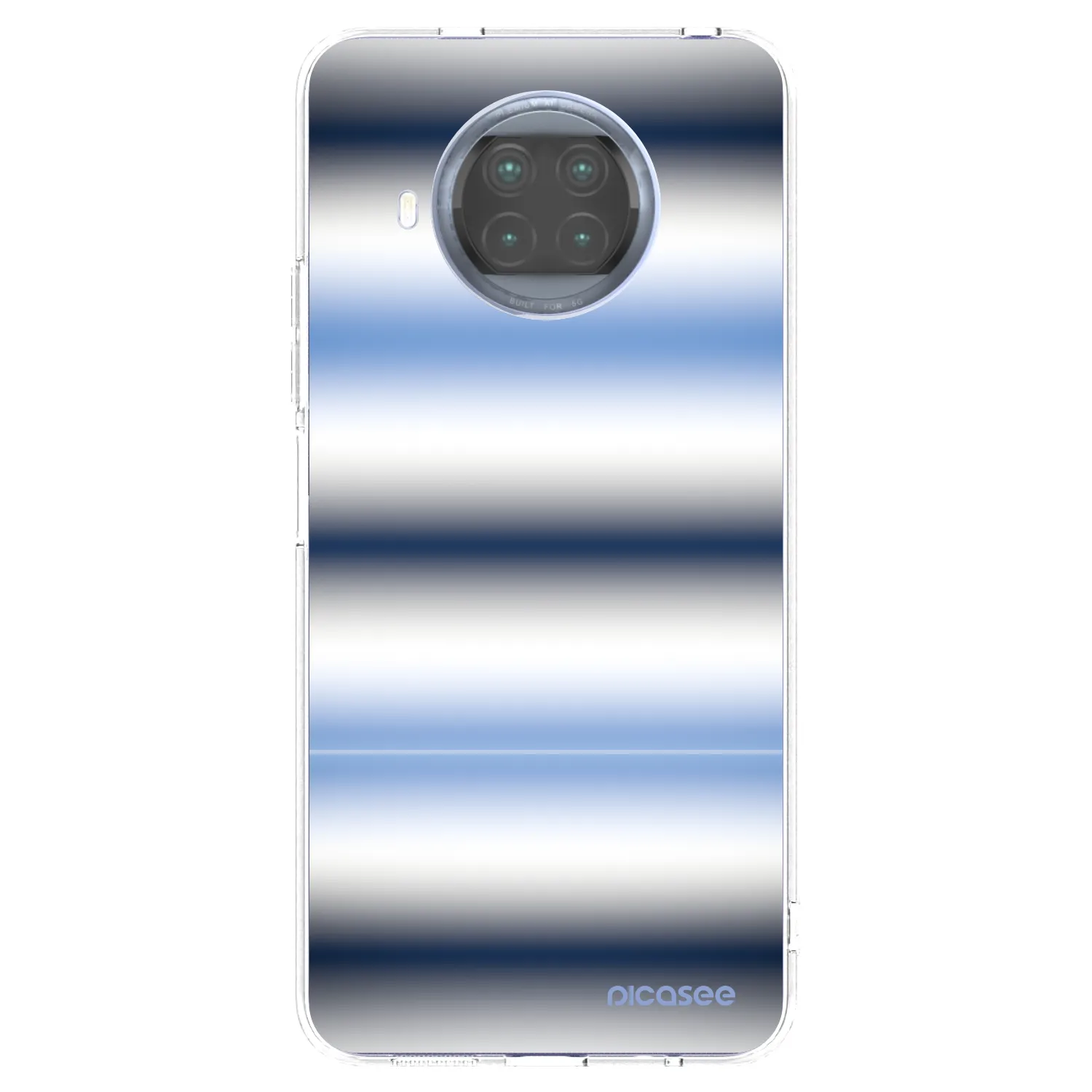 Picasee silikonový průhledný obal pro Xiaomi Mi 10T Lite - Static Lines
