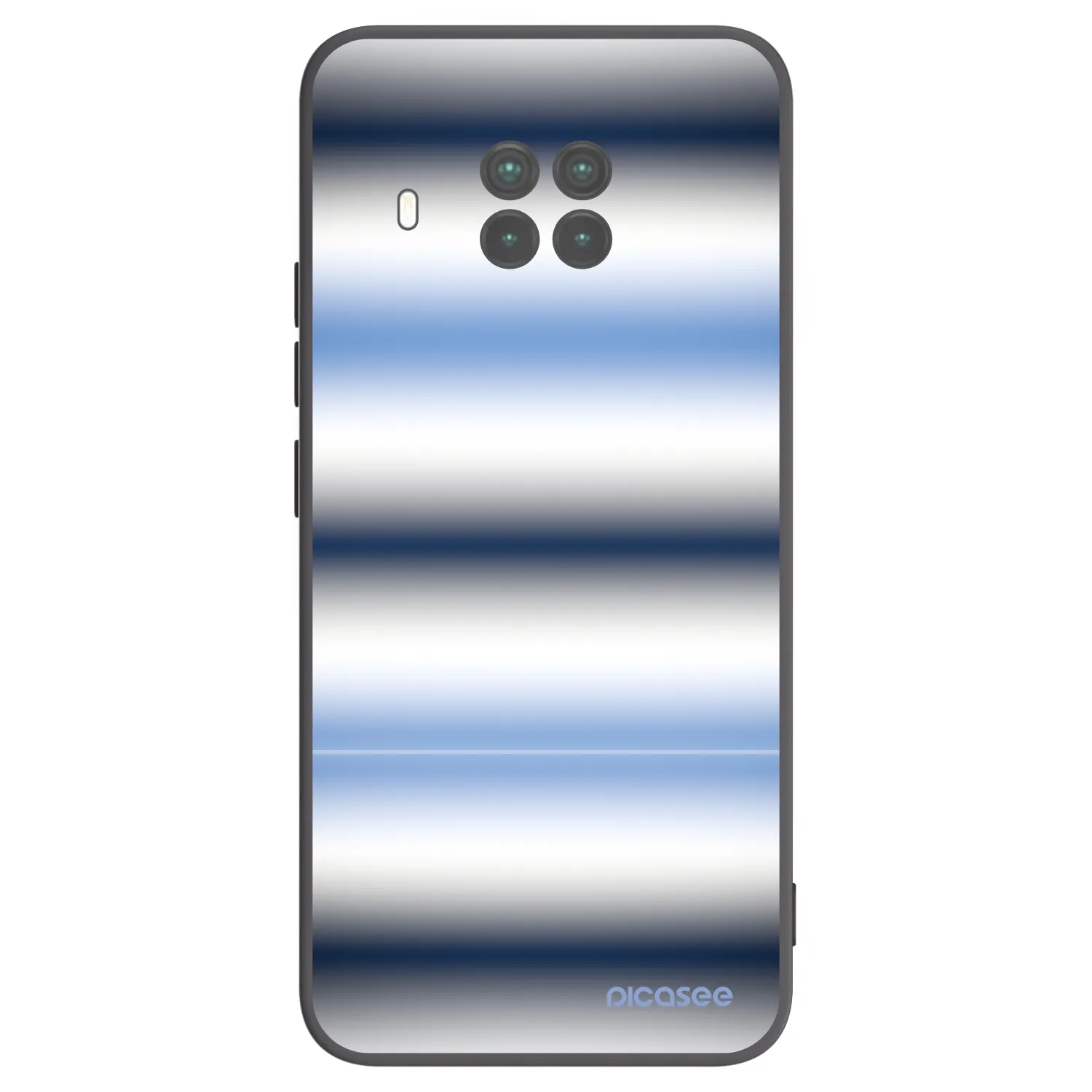 Picasee silikonový černý obal pro Xiaomi Mi 10T Lite - Static Lines