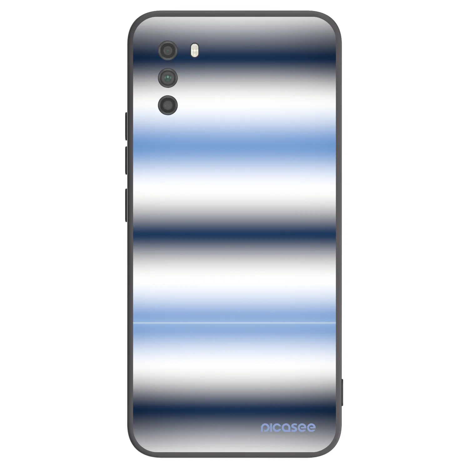 Picasee silikonový černý obal pro Xiaomi Poco M3 - Static Lines