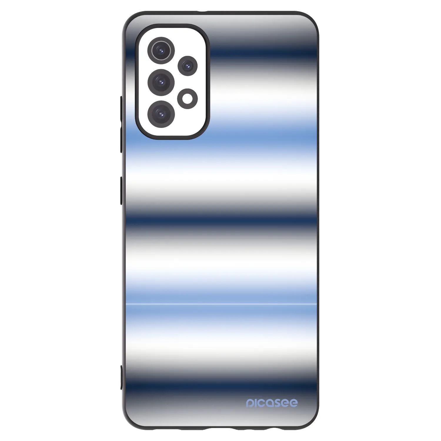 Picasee silikonový černý obal pro Samsung Galaxy A32 5G A326B - Static Lines