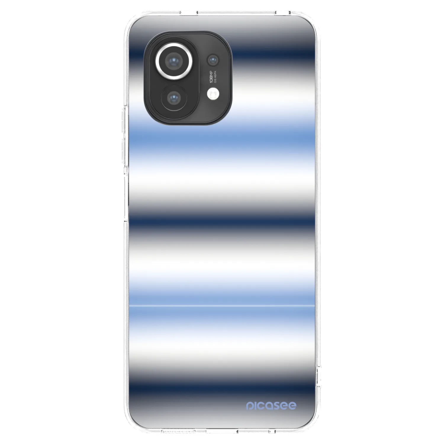 Picasee silikonový průhledný obal pro Xiaomi Mi 11 - Static Lines