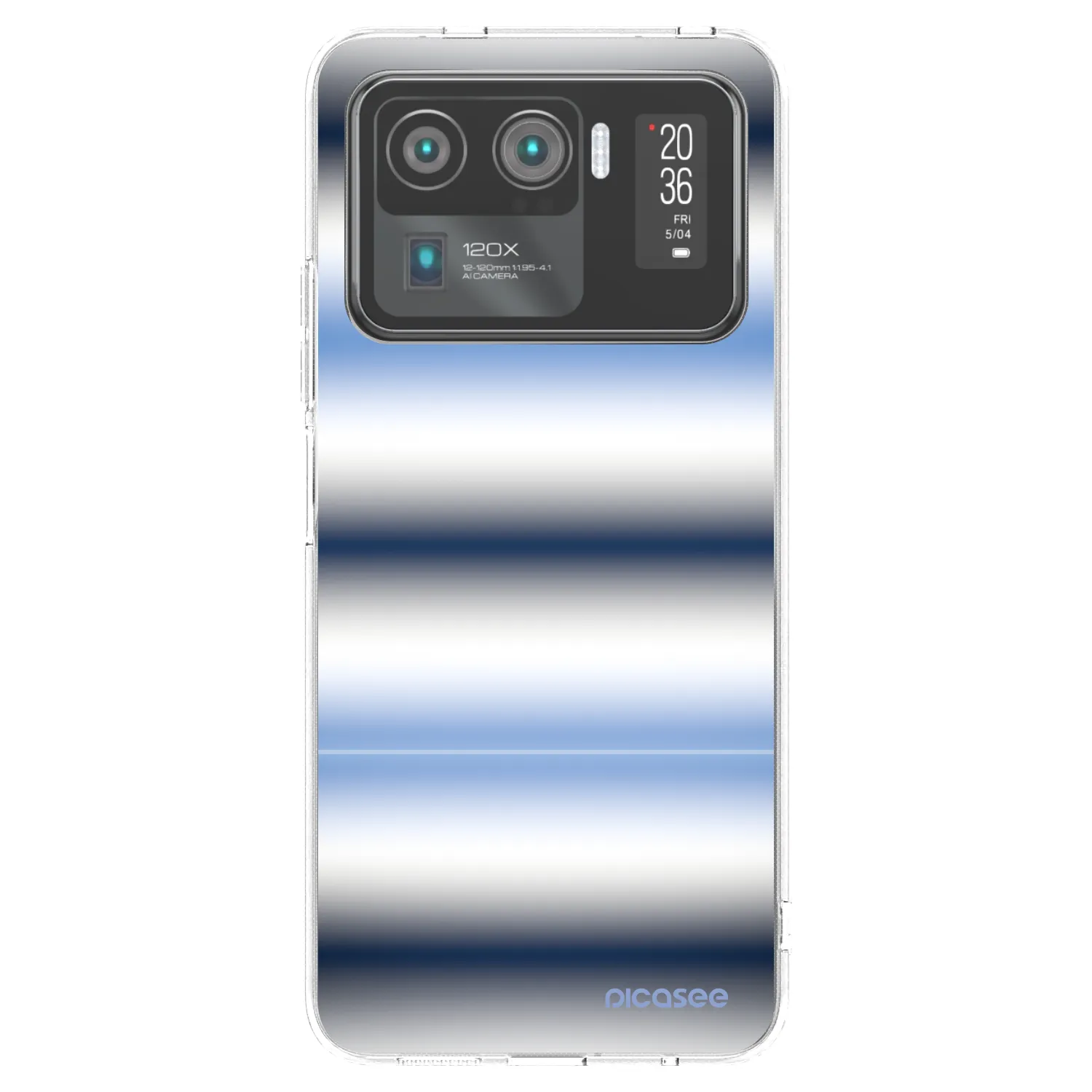 Picasee silikonový průhledný obal pro Xiaomi Mi 11 Ultra - Static Lines