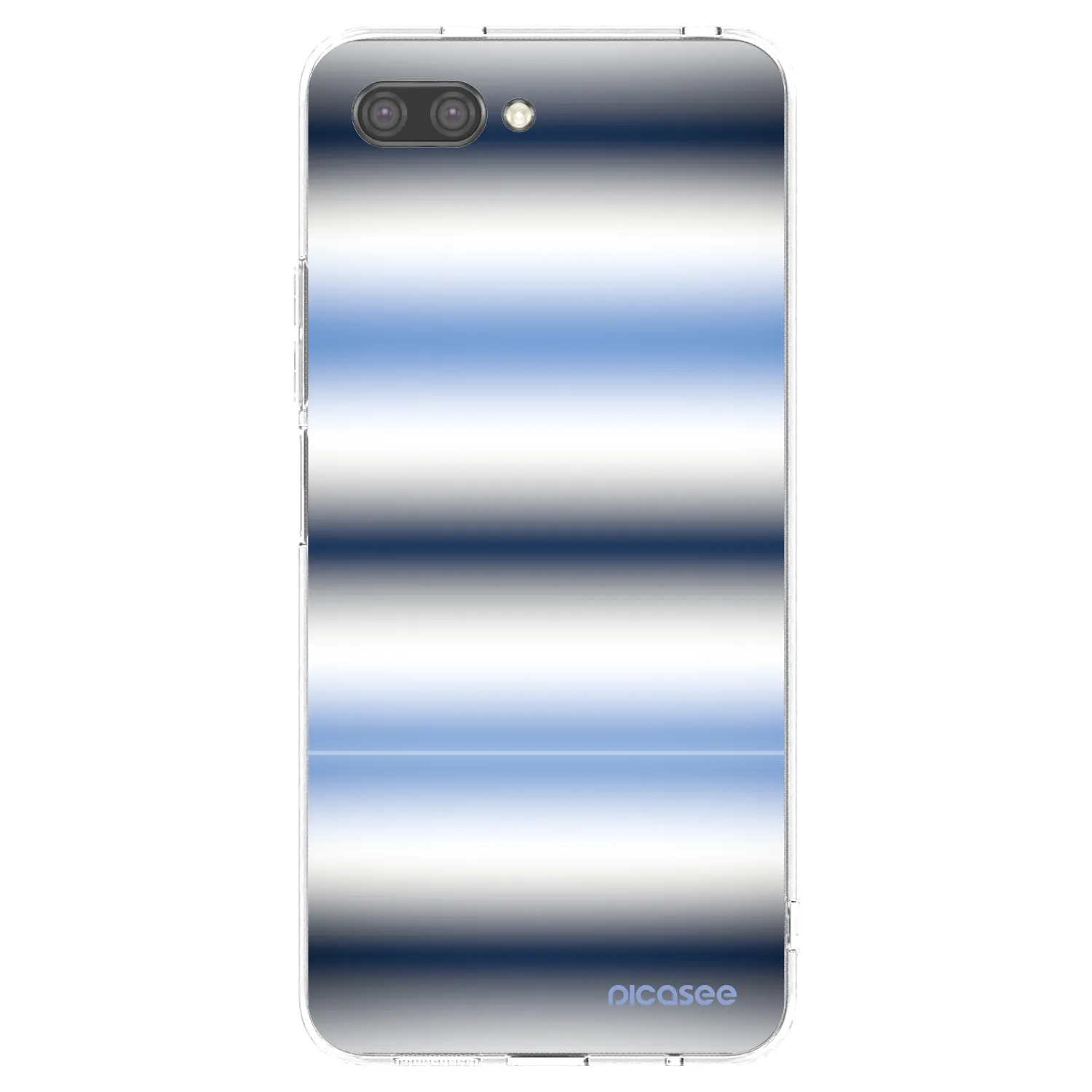Picasee silikonový průhledný obal pro Honor 10 - Static Lines