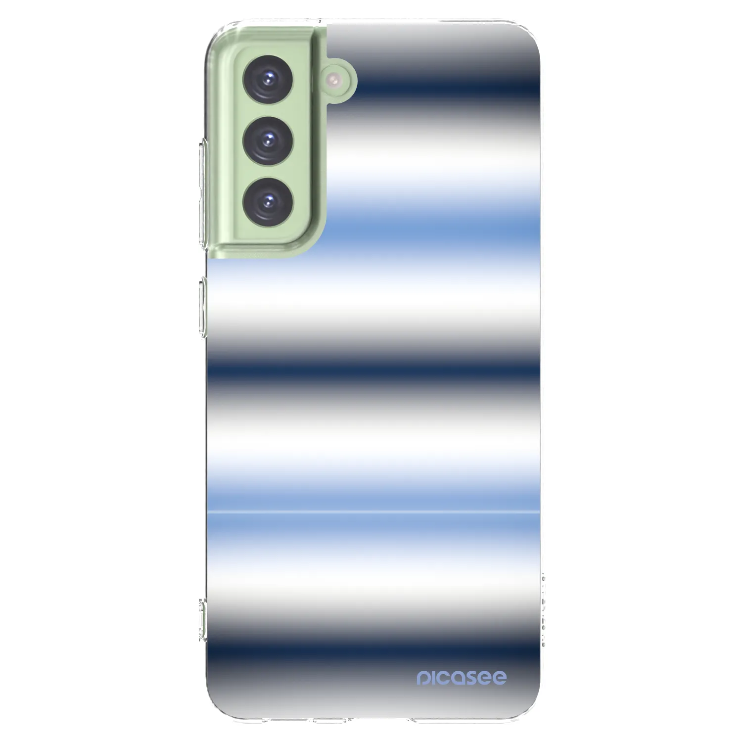 Picasee silikonový průhledný obal pro Samsung Galaxy S21 FE 5G - Static Lines