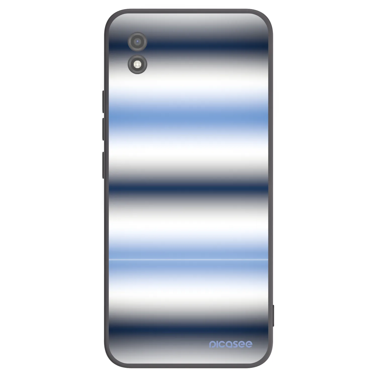 Picasee silikonový černý obal pro Realme C11 (2021) - Static Lines