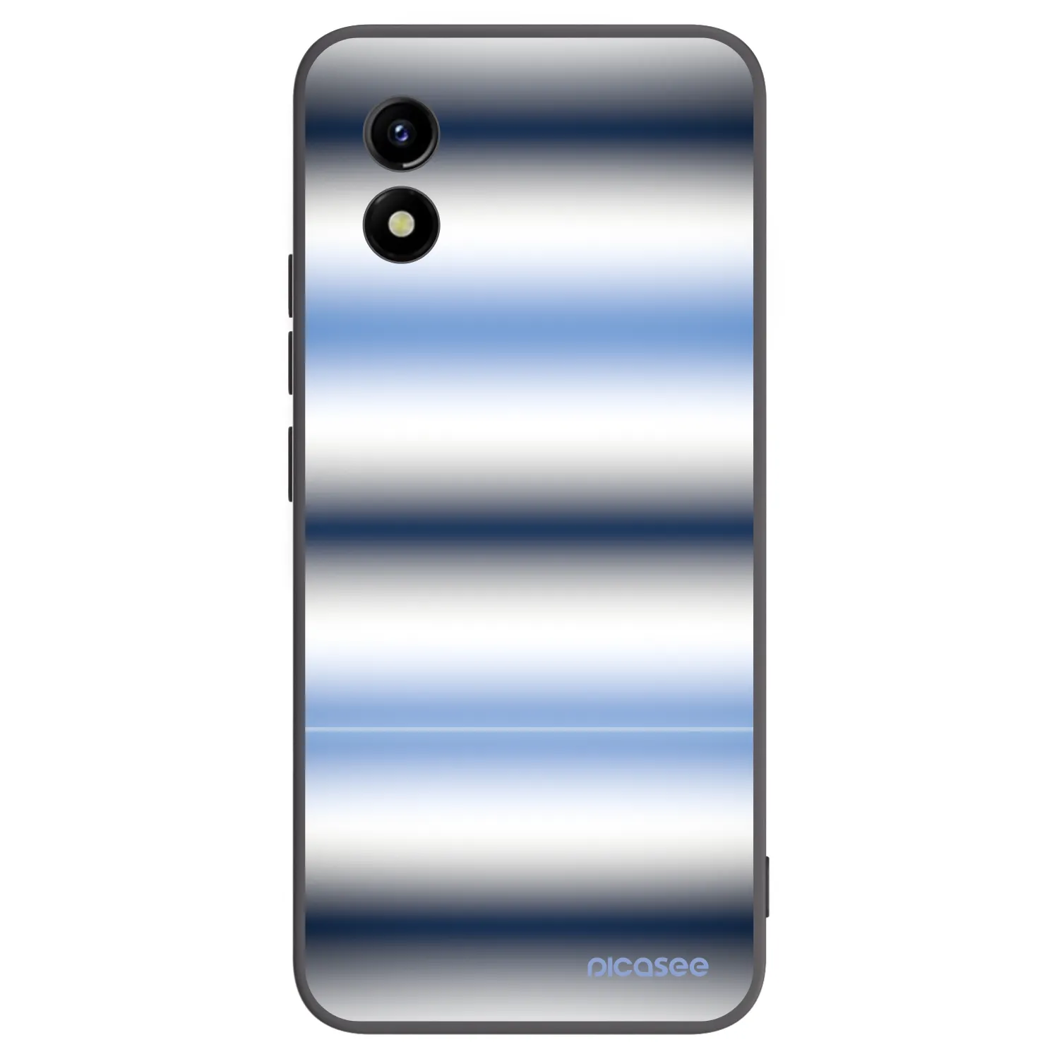 Picasee silikonový černý obal pro Vivo Y01 - Static Lines