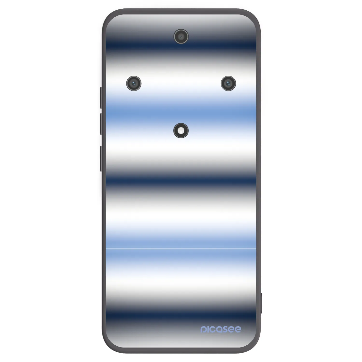 Picasee silikonový černý obal pro Honor Magic5 Lite 5G - Static Lines