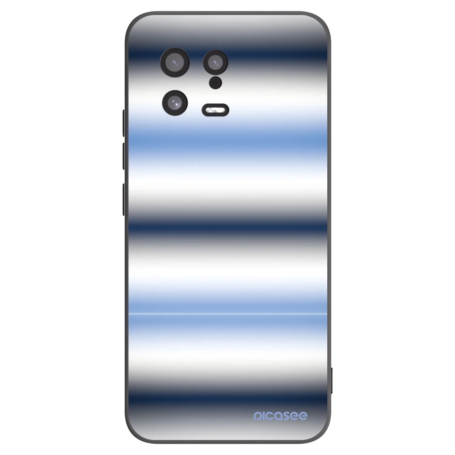 Picasee silikonový černý obal pro Xiaomi 13 - Static Lines