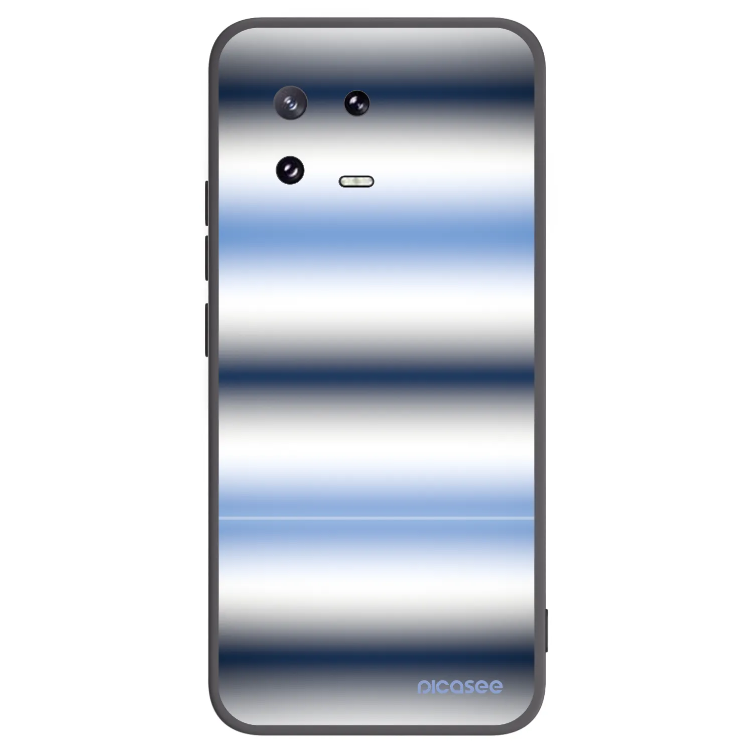 Picasee silikonový černý obal pro Xiaomi 13 Pro - Static Lines