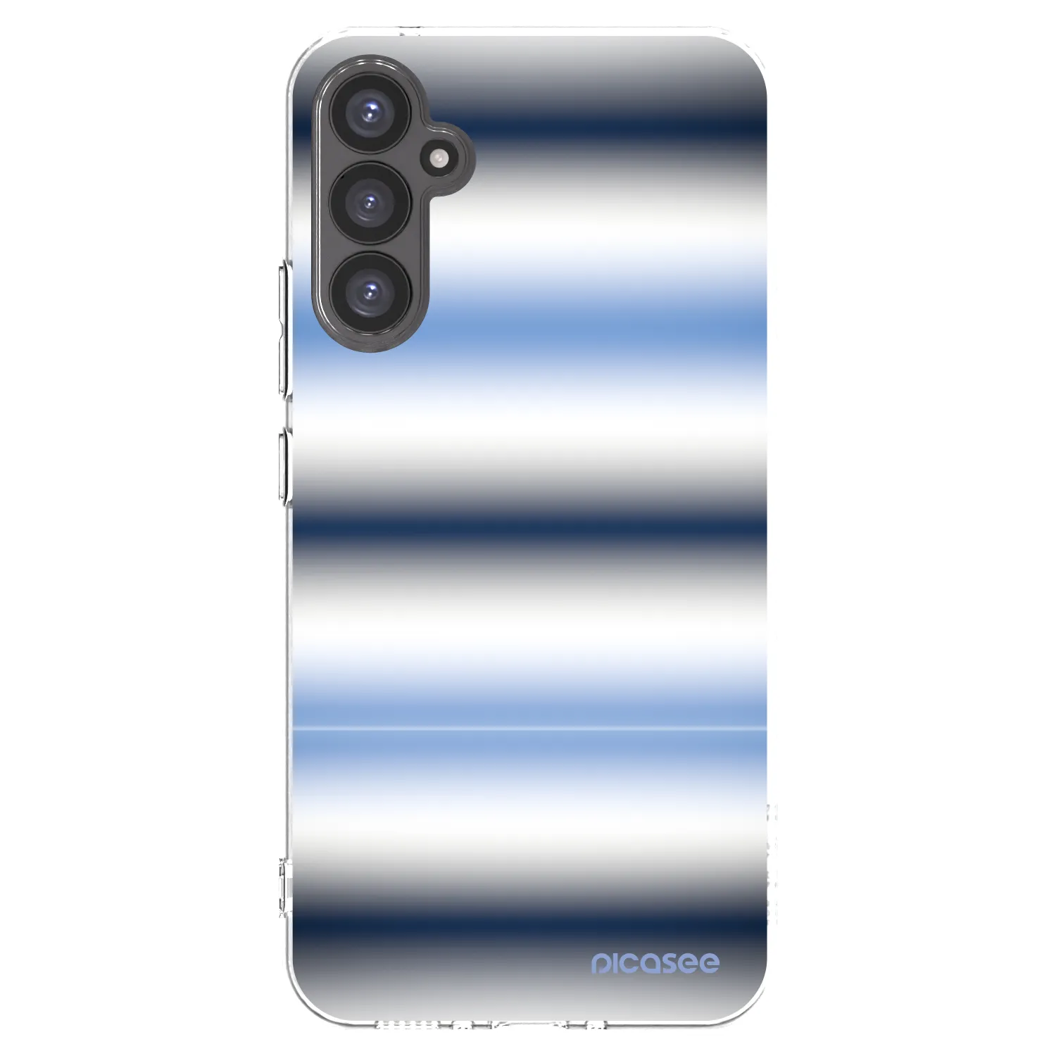 Picasee silikonový průhledný obal pro Samsung Galaxy A34 5G A346B - Static Lines