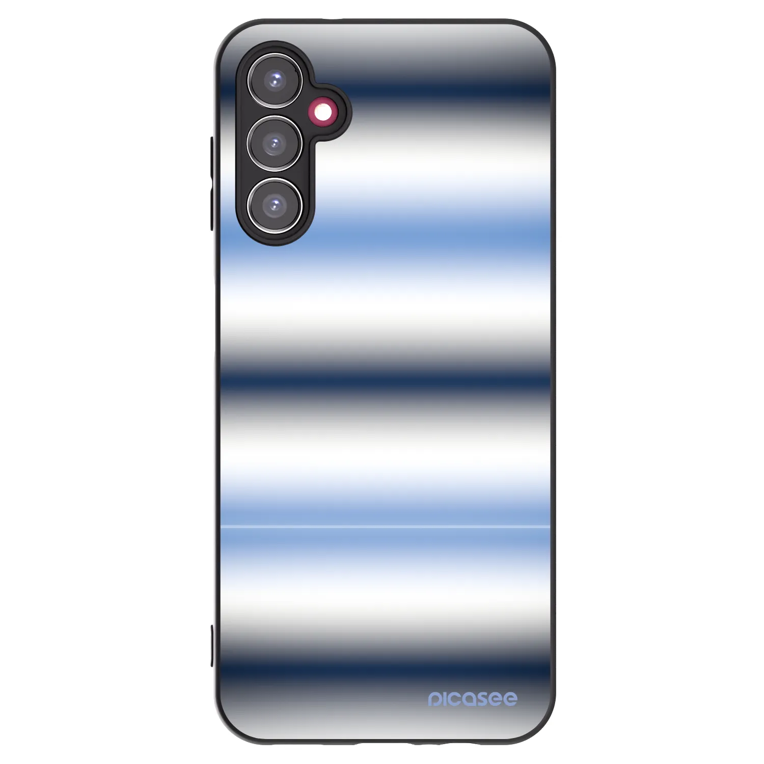Picasee silikonový černý obal pro Samsung Galaxy A14 5G A146P - Static Lines