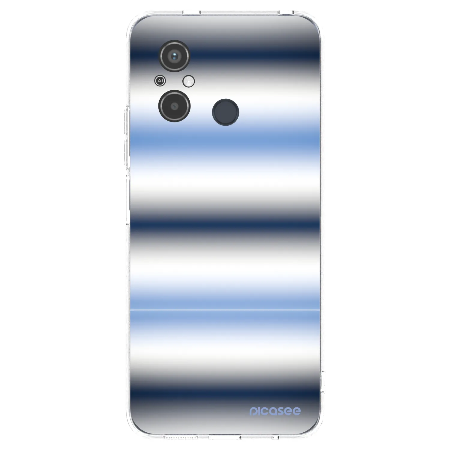 Picasee silikonový průhledný obal pro Xiaomi Redmi 12C - Static Lines