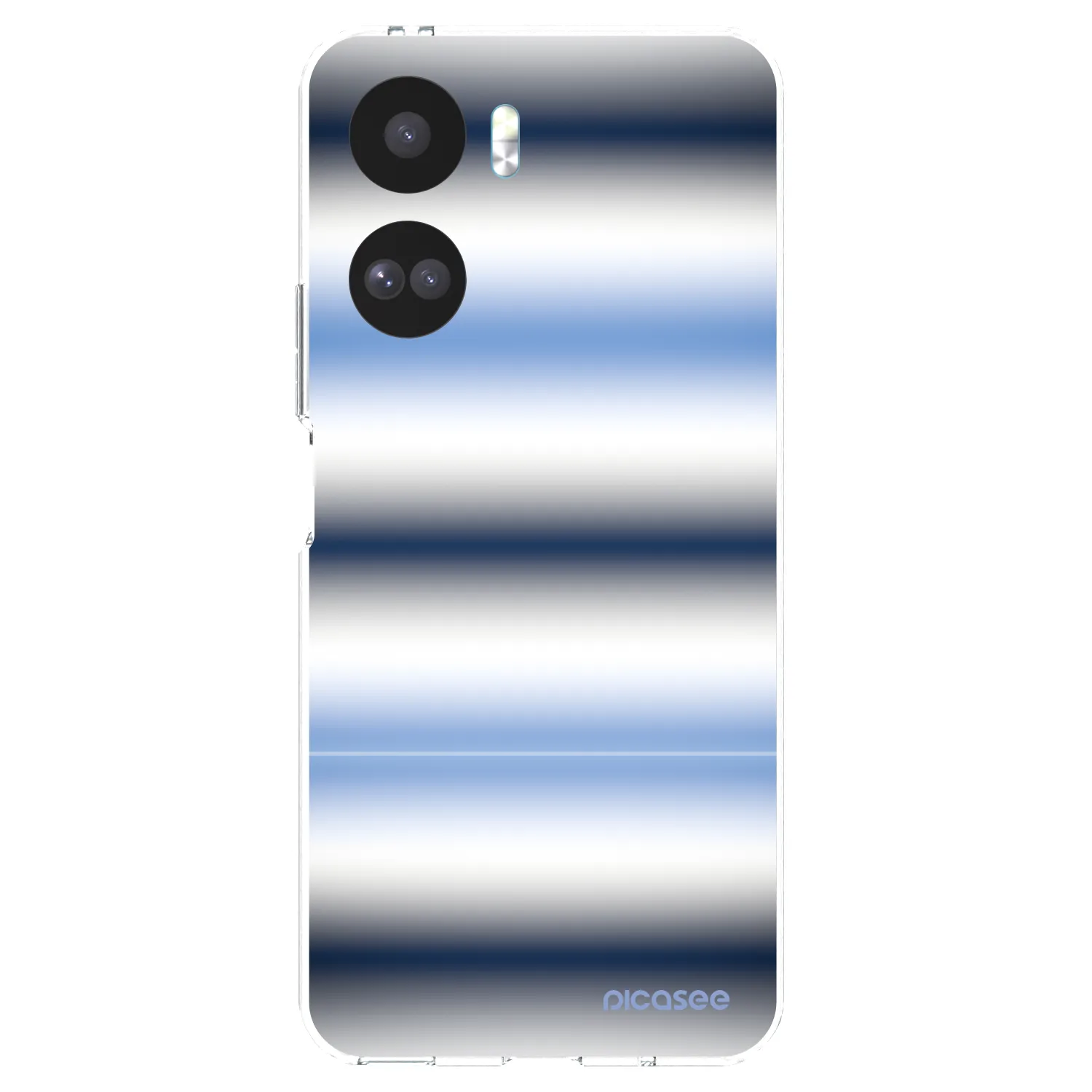 Picasee silikonový průhledný obal pro Honor 90 Lite 5G - Static Lines