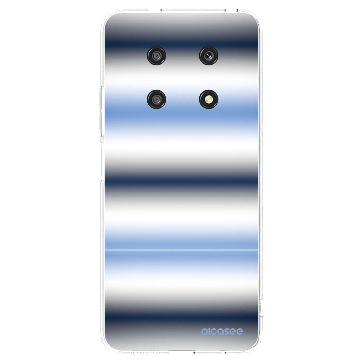 Picasee silikonový průhledný obal pro Honor Magic4 Lite 5G - Static Lines