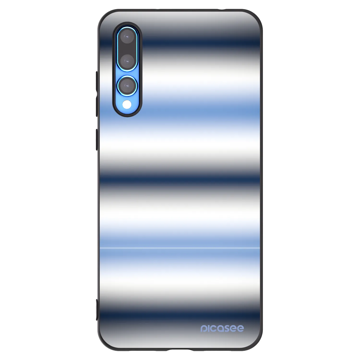 Picasee silikonový černý obal pro Huawei P20 Pro - Static Lines