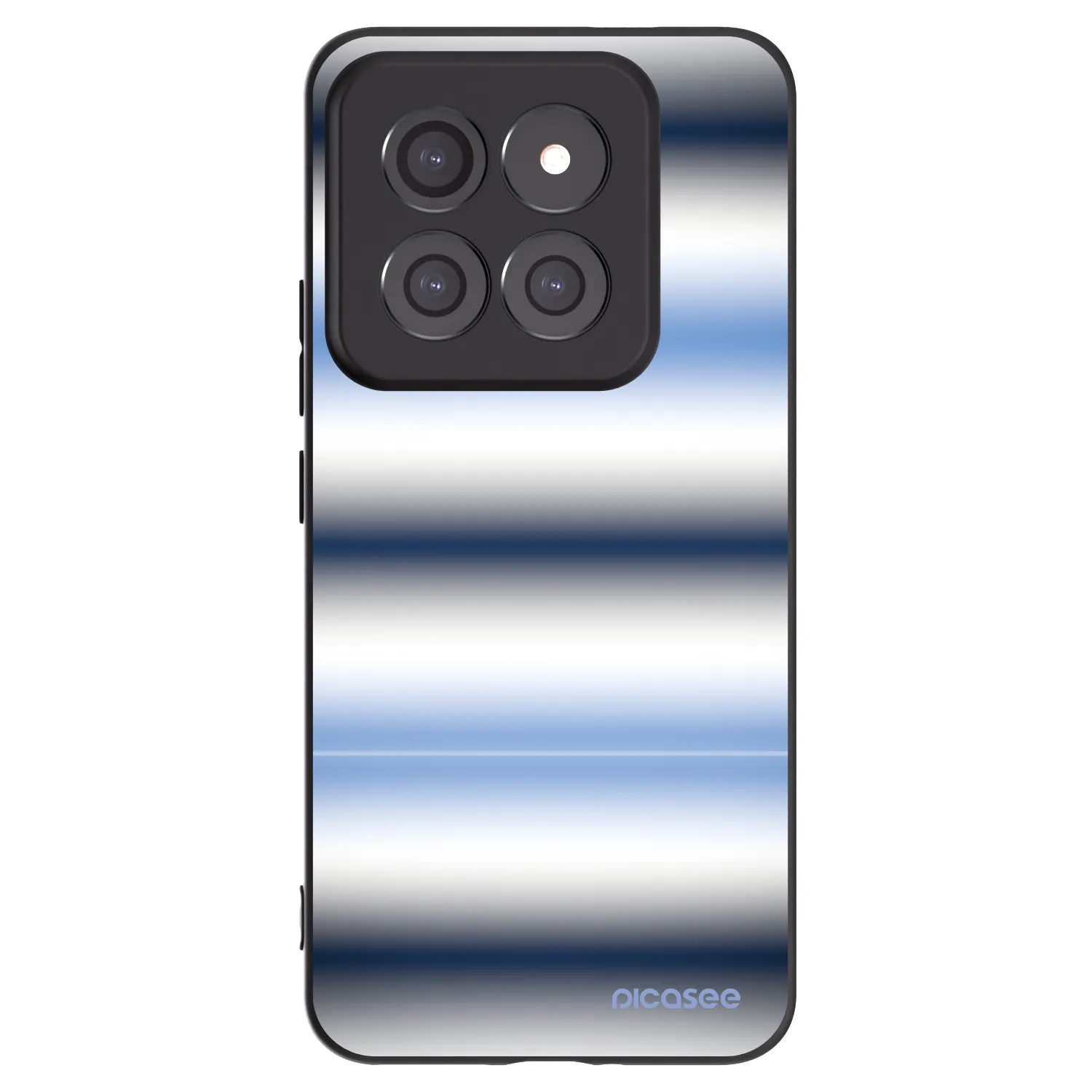 Picasee silikonový černý obal pro Xiaomi 14 Pro - Static Lines