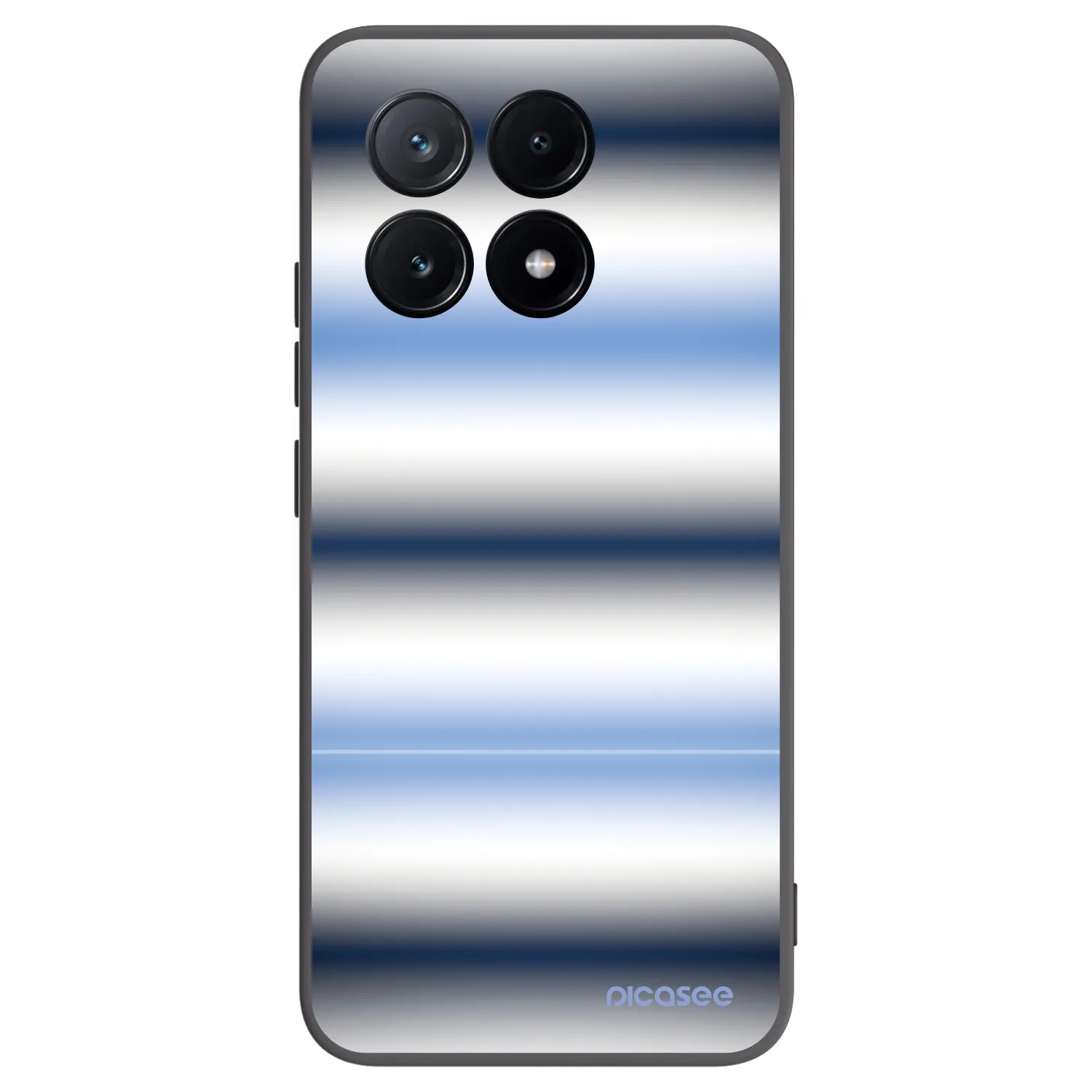 Picasee silikonový černý obal pro Xiaomi Poco X6 Pro - Static Lines