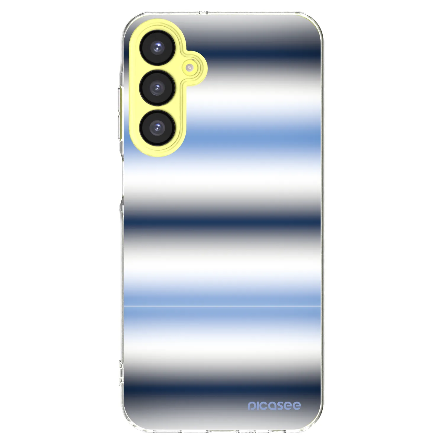 Picasee silikonový průhledný obal pro Samsung Galaxy A25 A256B 5G - Static Lines