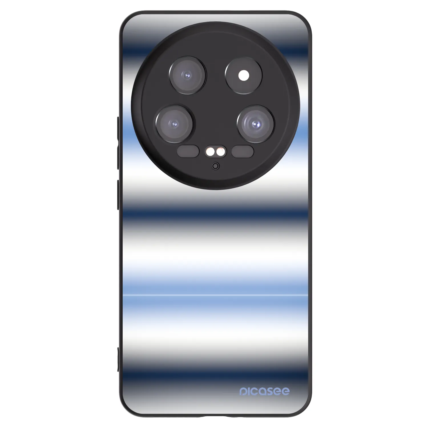 Picasee silikonový černý obal pro Xiaomi 14 Ultra - Static Lines