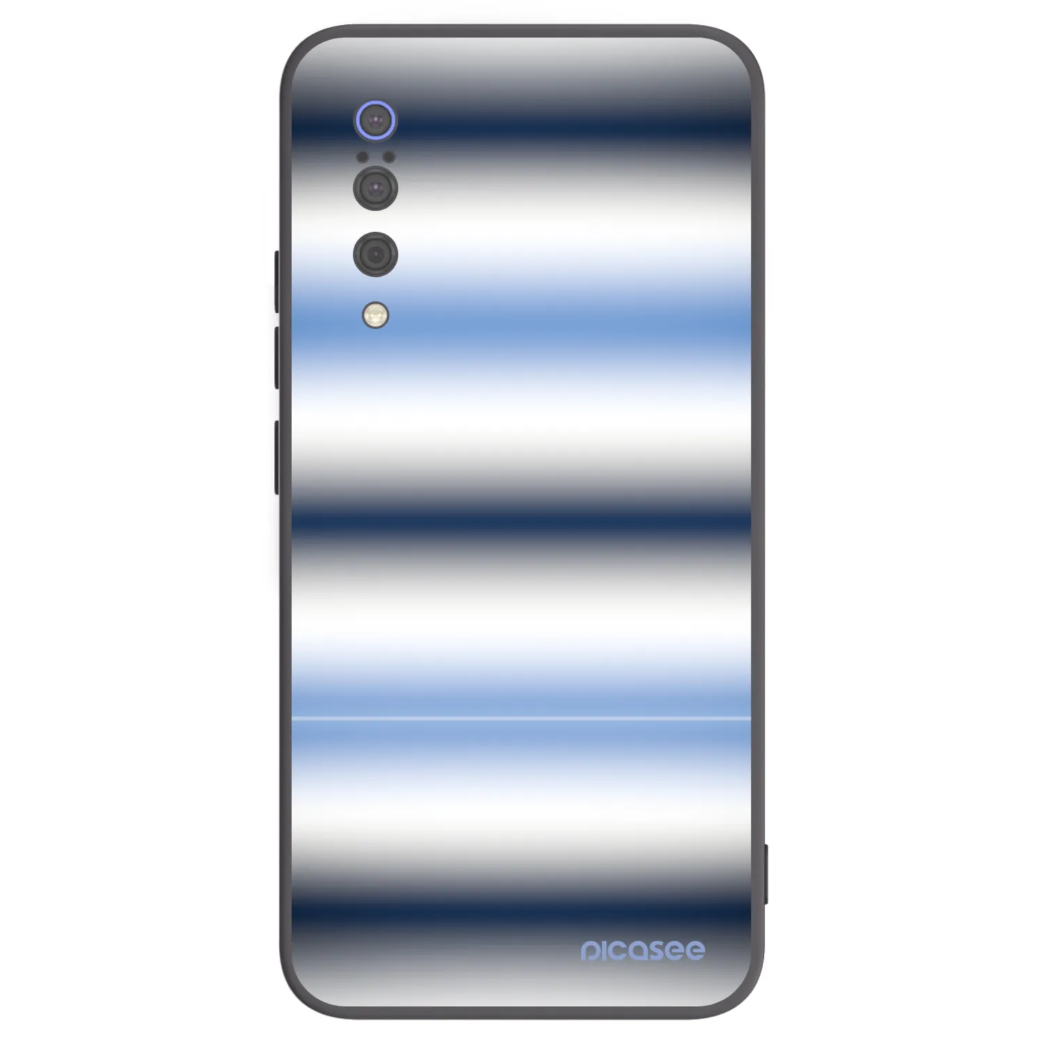 Picasee silikonový černý obal pro Xiaomi Mi 9 - Static Lines