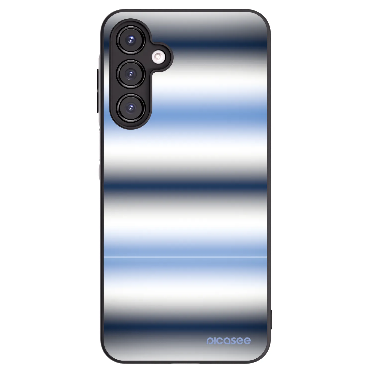 Picasee silikonový černý obal pro Samsung Galaxy A16 5G - Static Lines