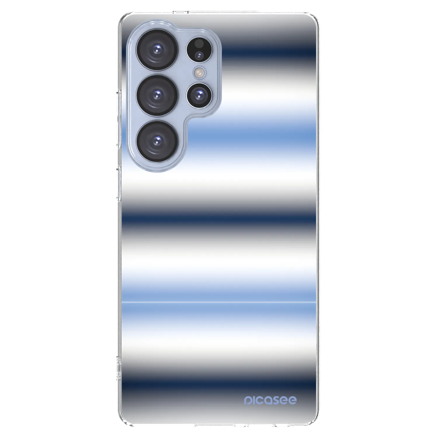 Picasee silikonový průhledný obal pro Samsung Galaxy S25 Ultra 5G - Static Lines