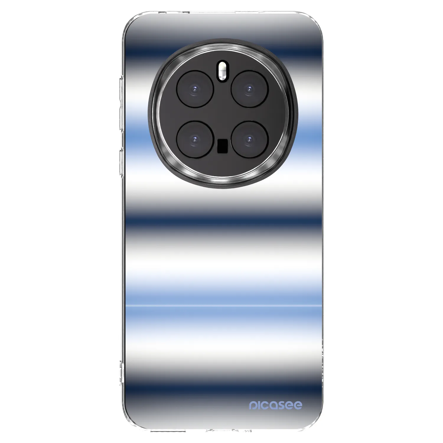 Picasee silikonový průhledný obal pro Honor Magic7 Pro 5G - Static Lines