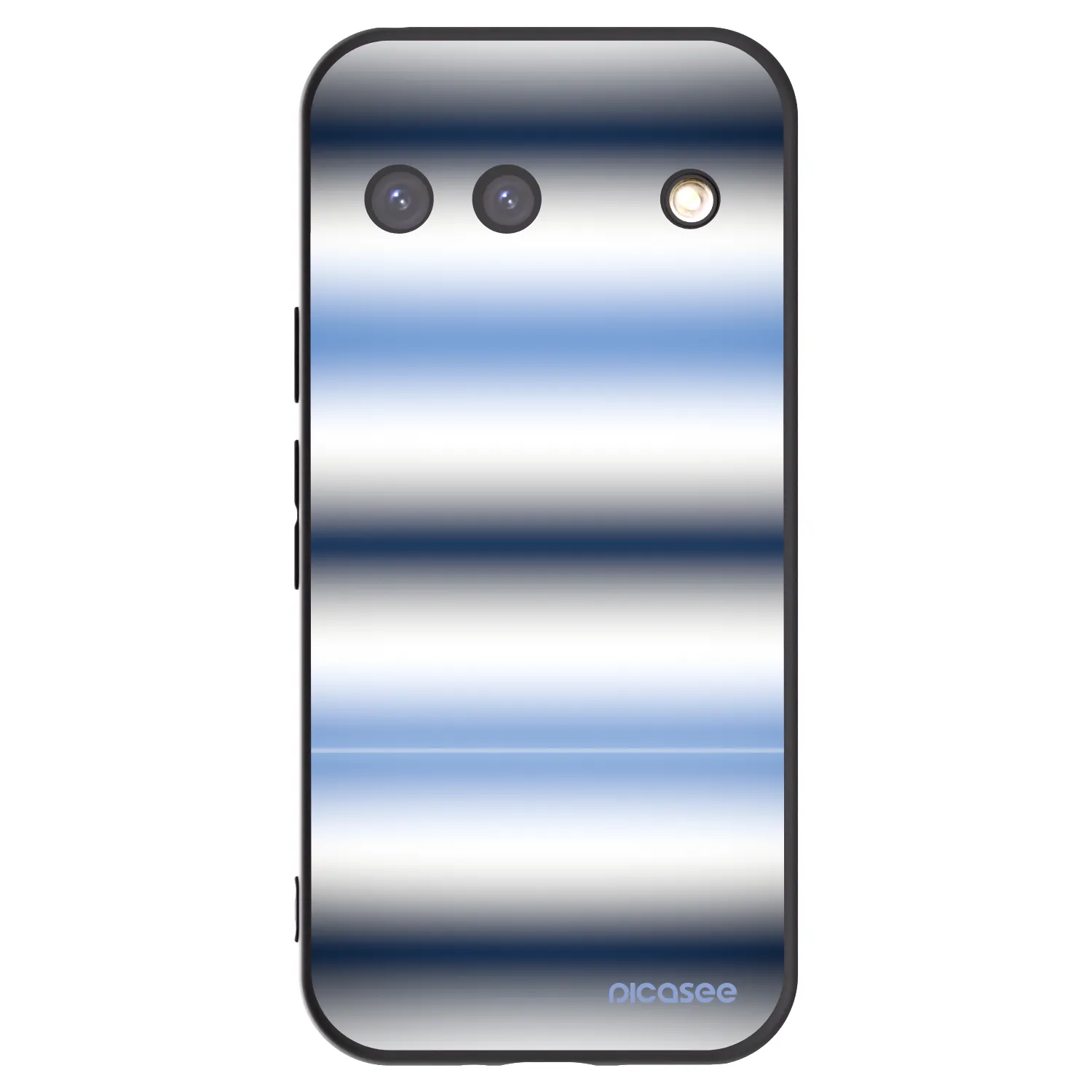 Picasee silikonový černý obal pro Google Pixel 9 - Static Lines