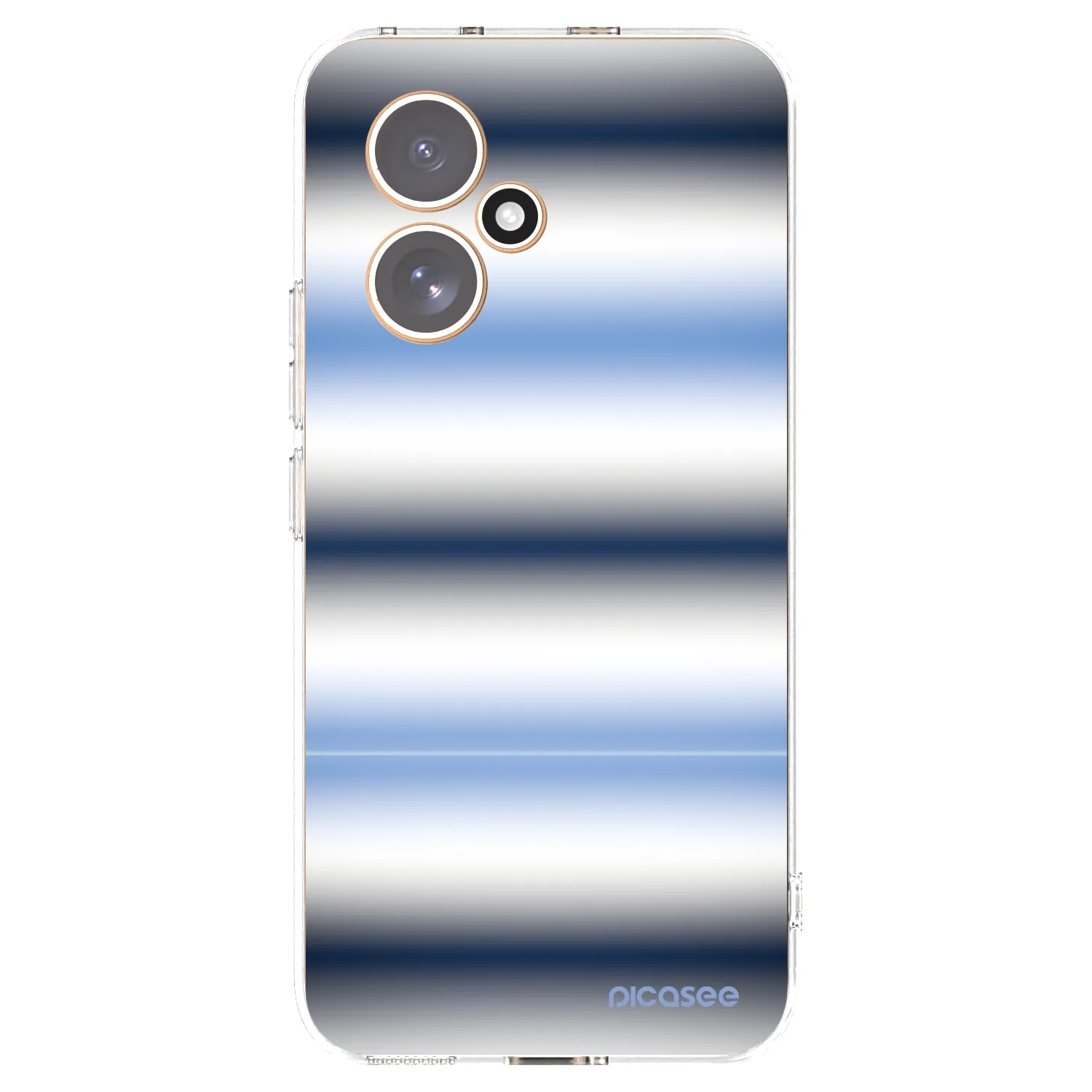 Picasee silikonový průhledný obal pro Honor 400 5G - Static Lines